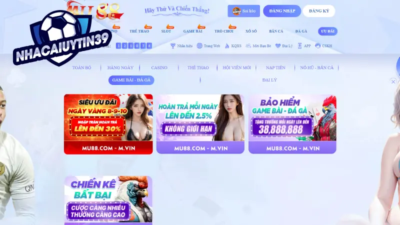 Ưu đãi game bài đá gà cực hấp dẫn