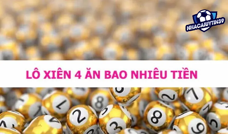 Tỷ lệ thưởng lô xiên 4 ở miền Bắc ở mức 1 ăn 180